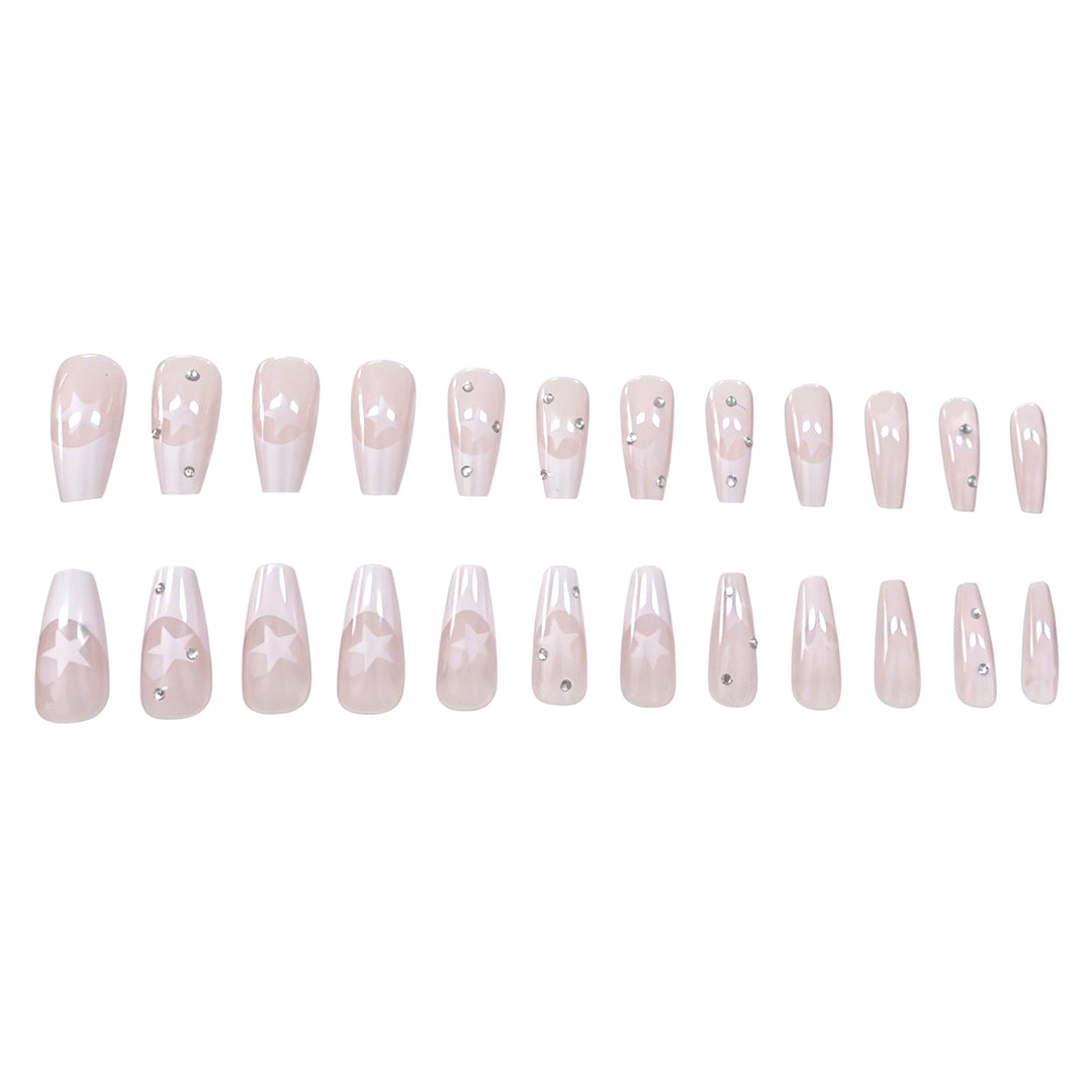 Glamorous Starry Nail Art Kalsten
