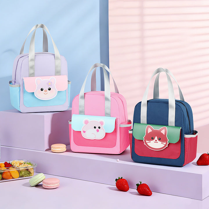 Fun Bear-Themed Insulated Lunch Tote Kalsten