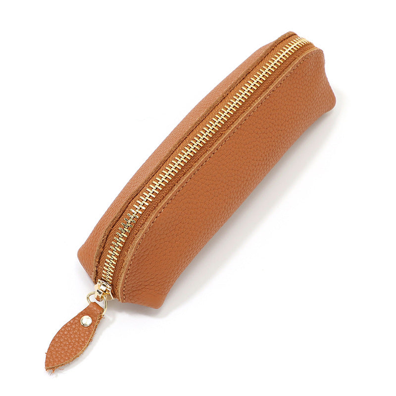 Sleek Leather Pencil Case Kalsten