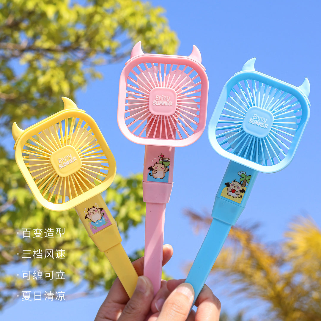 Women's Portable 360-Degree Hand Fan Kalsten