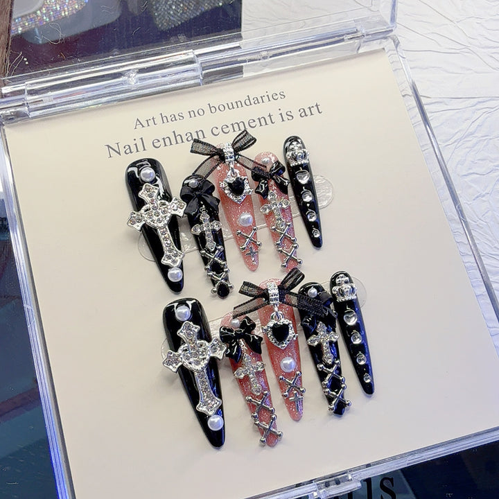 Gothic Charm Nail Decoration Set