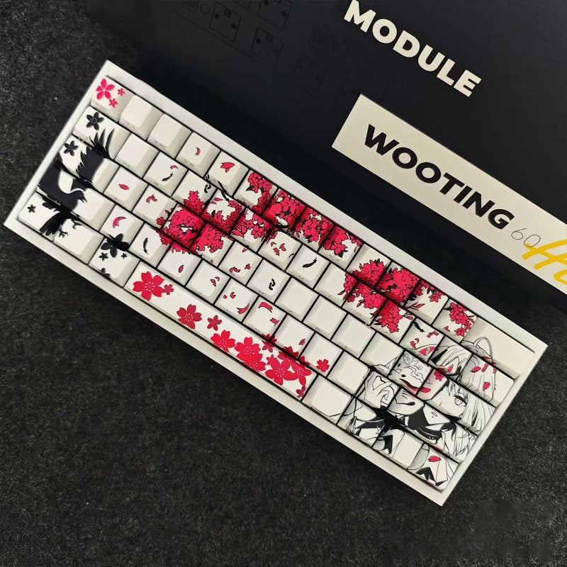 Custom Anime-Themed Mechanical Keyboard Kalsten