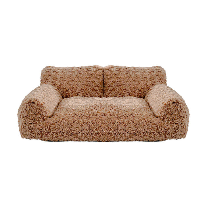 Plush Luxury  Sofa   Dog Bed