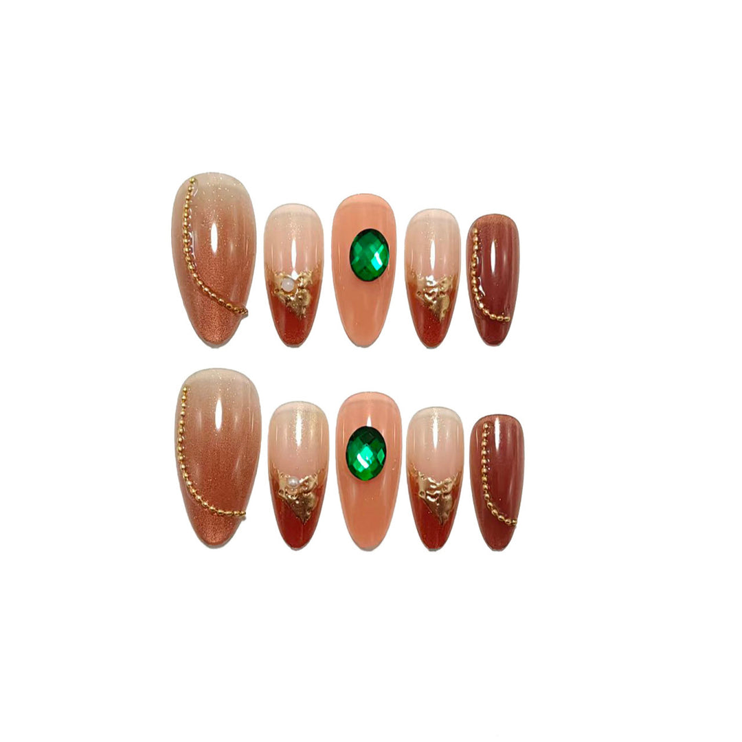 Elegant Artificial Nails Set Kalsten