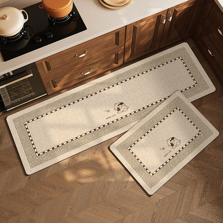 Absorbent Bathroom Mat for Indoor Floor Use