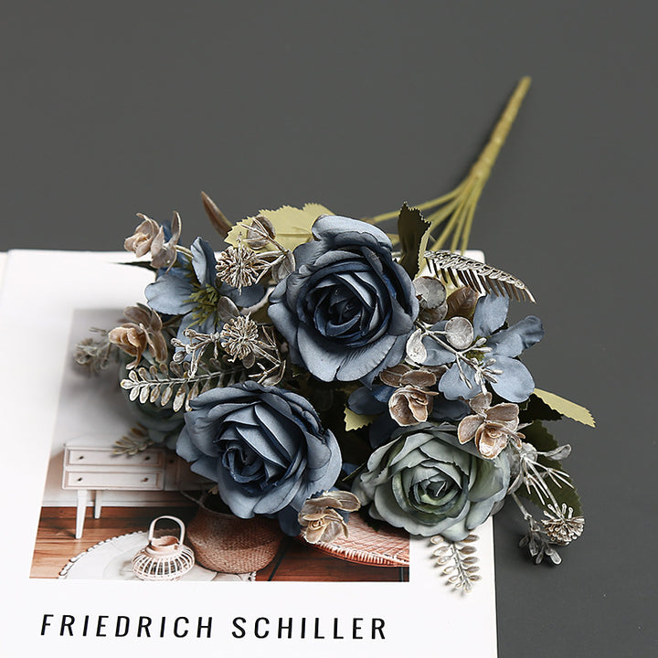 Faux Floral Bouquet for Indoor Home Decor