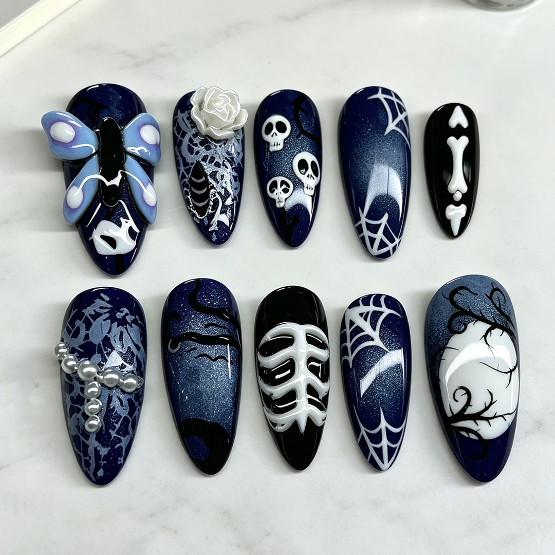 Halloween-Themed Nail Art Tips