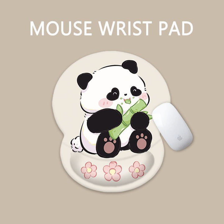 Adorable Animal-Themed Mouse Wrist Pad