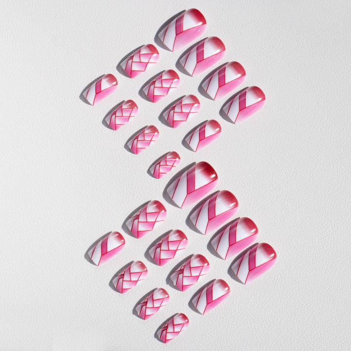 Artistic Geometric Nail Art Designs
