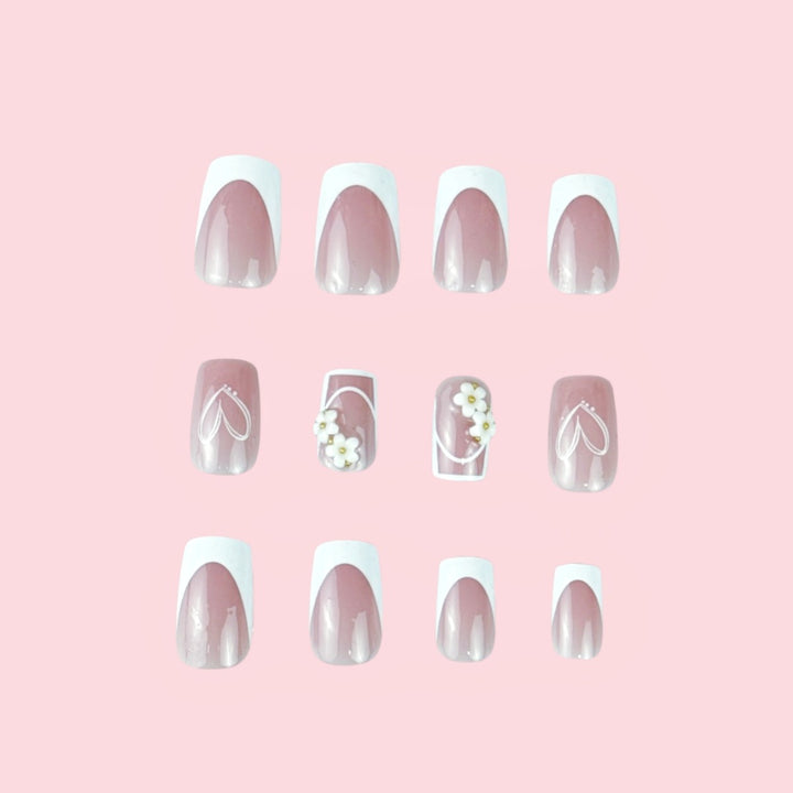 Decorative Press-On Nail Design Kalsten