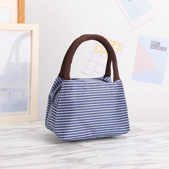 Floral Print Insulated Lunch Carrier Kalsten