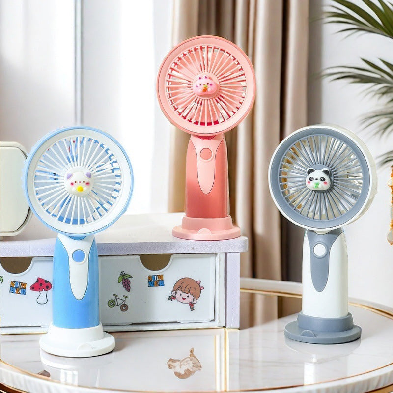 Ladies portable USB hand fan with creative animal design Kalsten