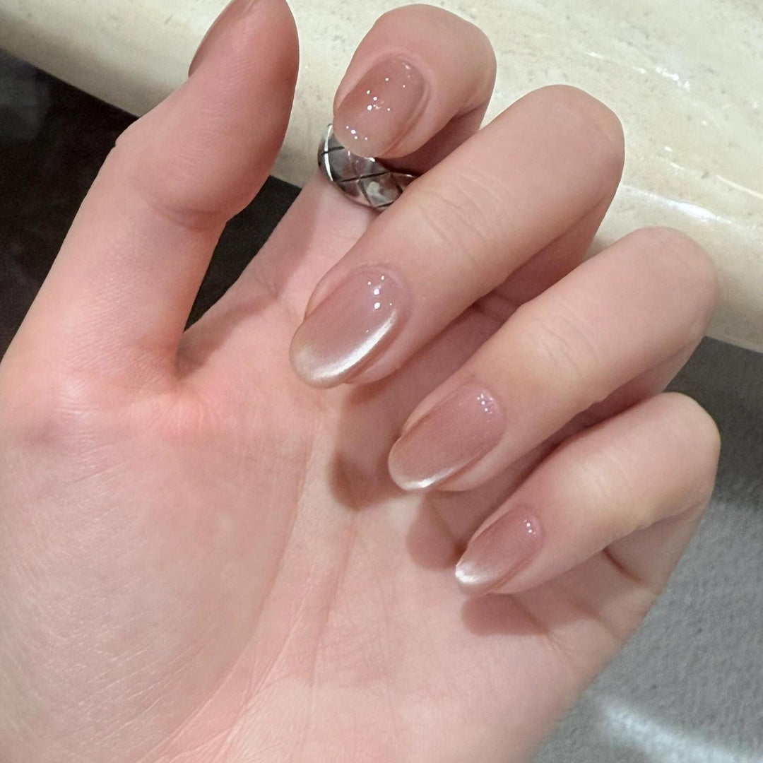 Elegant Nail Tips with Gentle Ombre Effect Kalsten