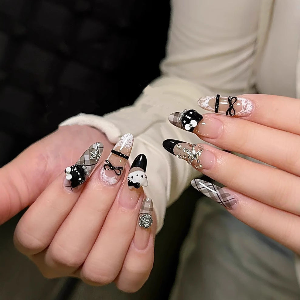 Creative Thematic Press-On Nail Design Kalsten