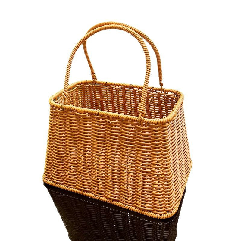 Handwoven Decorative Storage Basket Kalsten