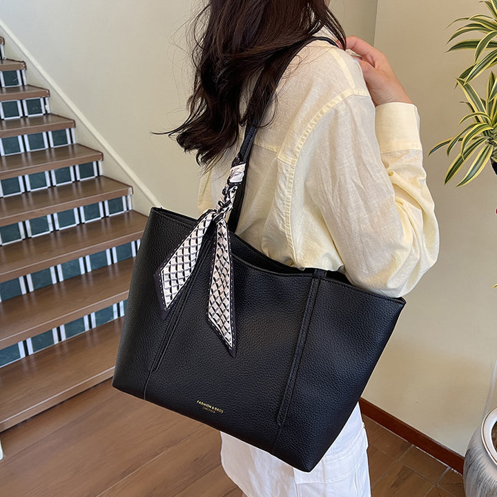 Classic Leather Tote Bag