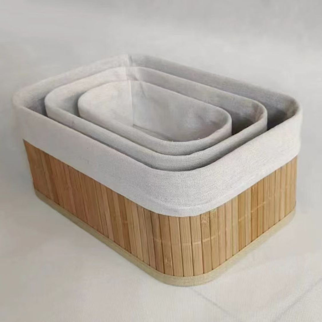 Storage basket with fabric cover Kalsten