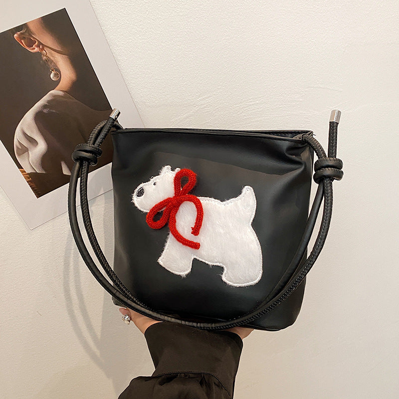 WoCute Teddy Bear Patch Handbag Kalsten