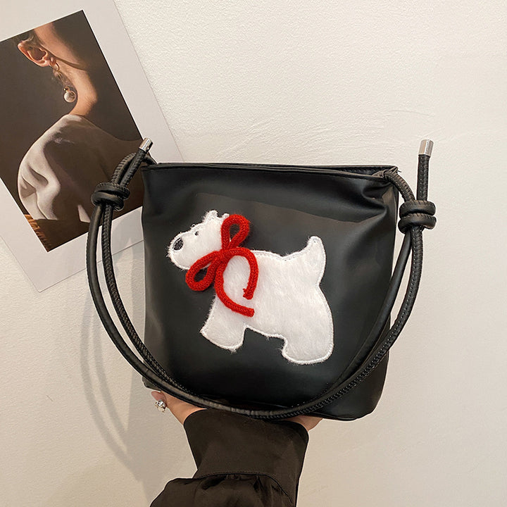 WoCute Teddy Bear Patch Handbag Kalsten