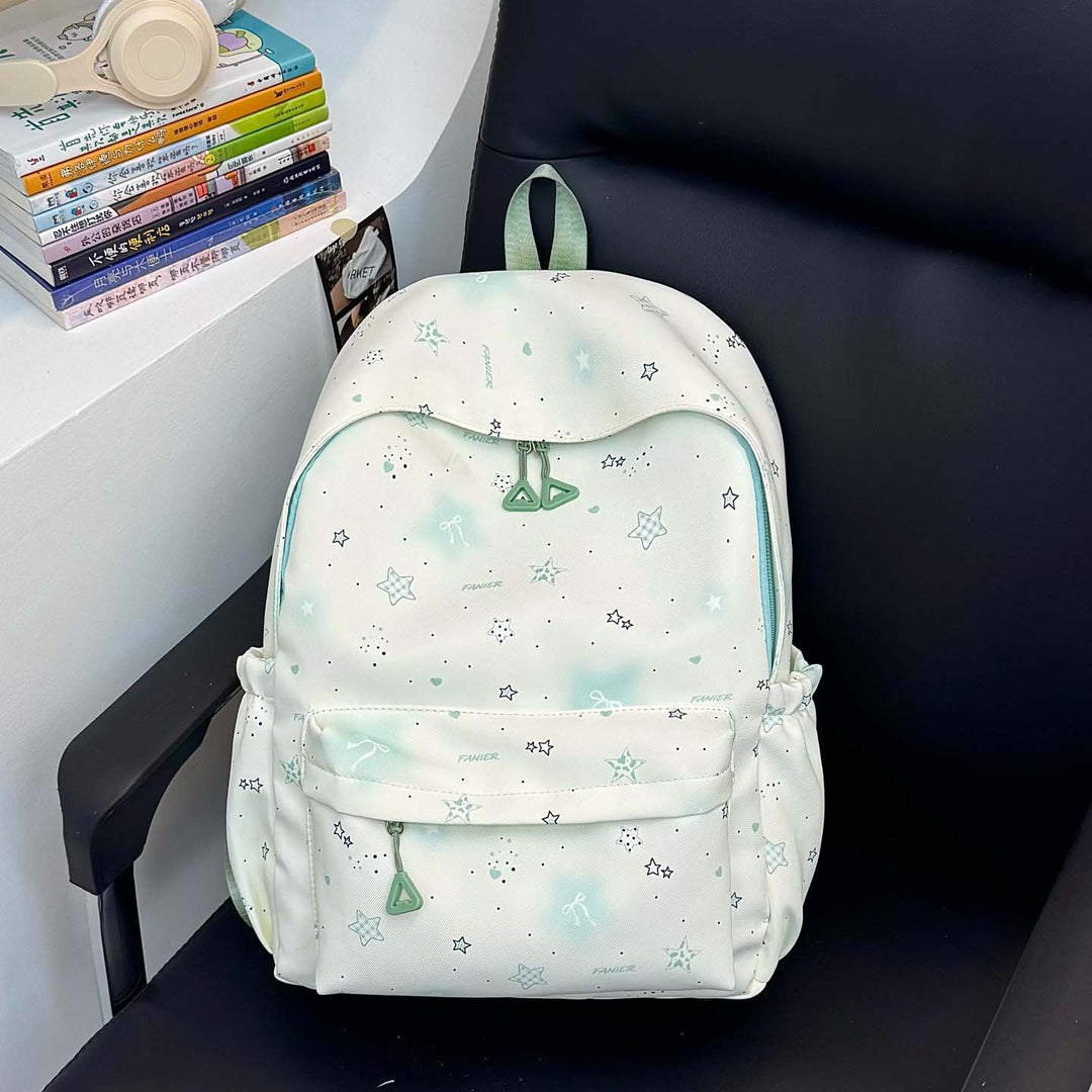 Star-Patterned Lightweight Backpack Kalsten