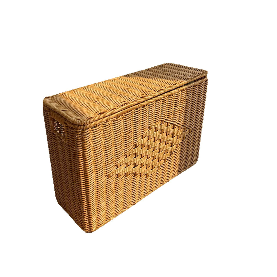 Rectangular Woven Storage Chest Kalsten