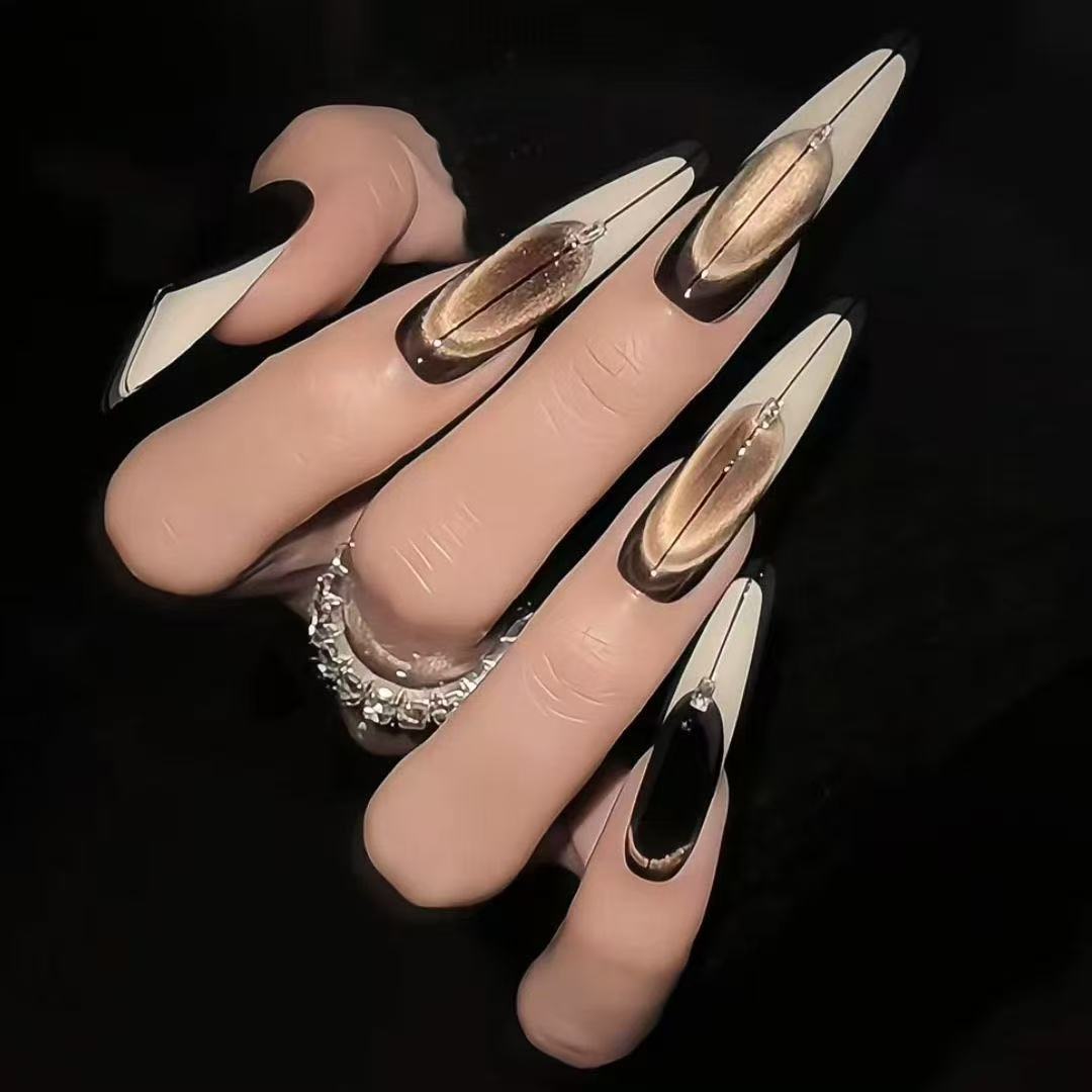 Stiletto Press-On Nail Extensions Kalsten