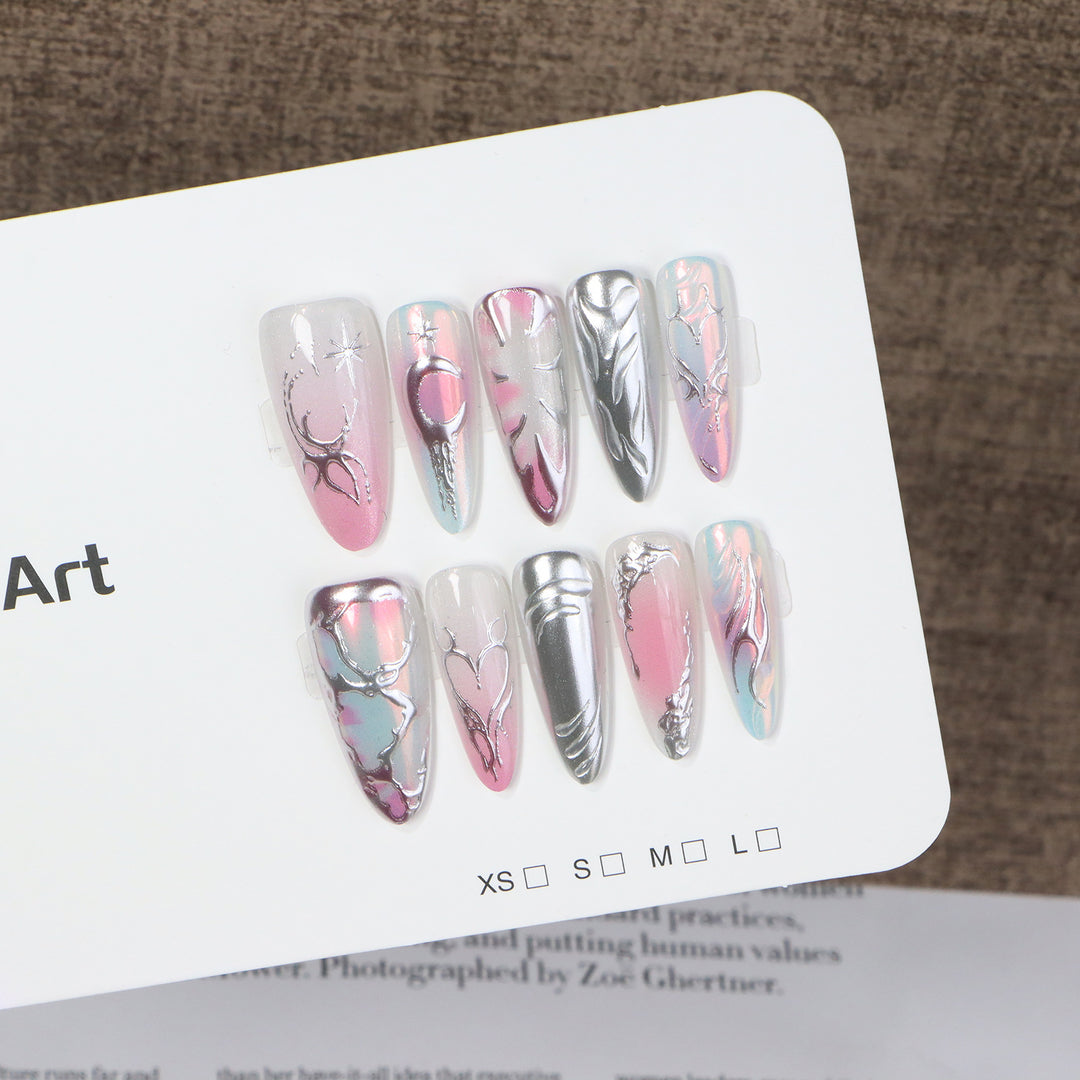 Abstract Nail Art Kalsten
