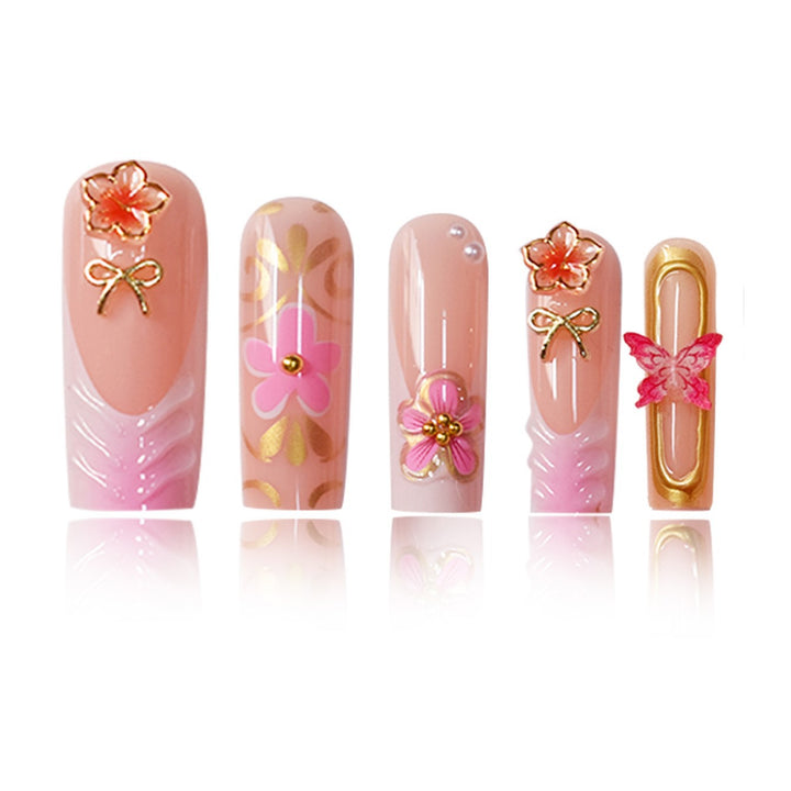 Decorative Floral Nail Art Design Kalsten