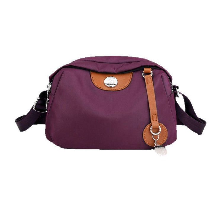 Shoulder bag with adjustable shoulder strap and clear compartment system Kalsten