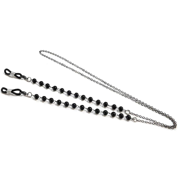 Elegant Pearl-Embellished Eyewear Chain Kalsten
