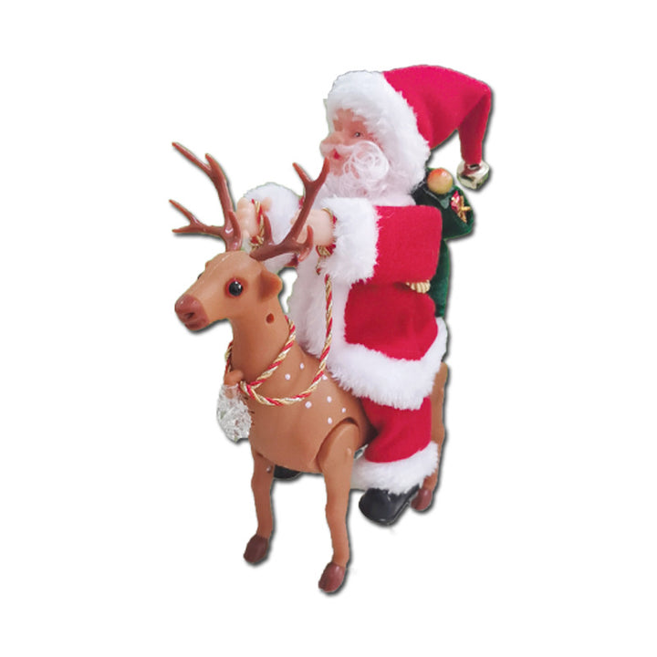 Decorative Santa Claus with reindeer