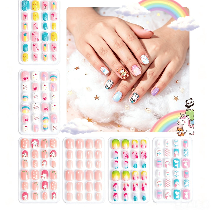 Creative Themed Press-On Nail Collection Kalsten