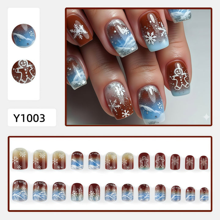 Decorative Winter Nail Art Kalsten