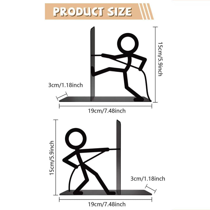 Creative Yoga Posture Bookends