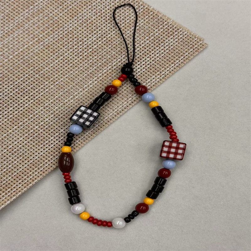 Handmade Beaded Phone Necklace Kalsten