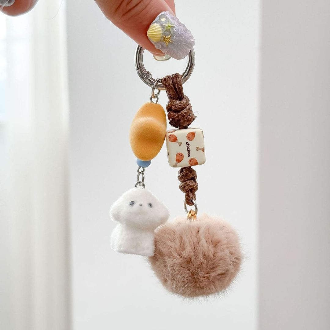 Decorative Plush Bear Keychain Kalsten