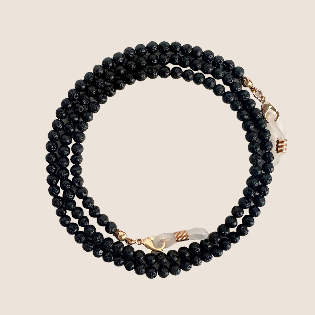 Beaded Stone Necklace Kalsten