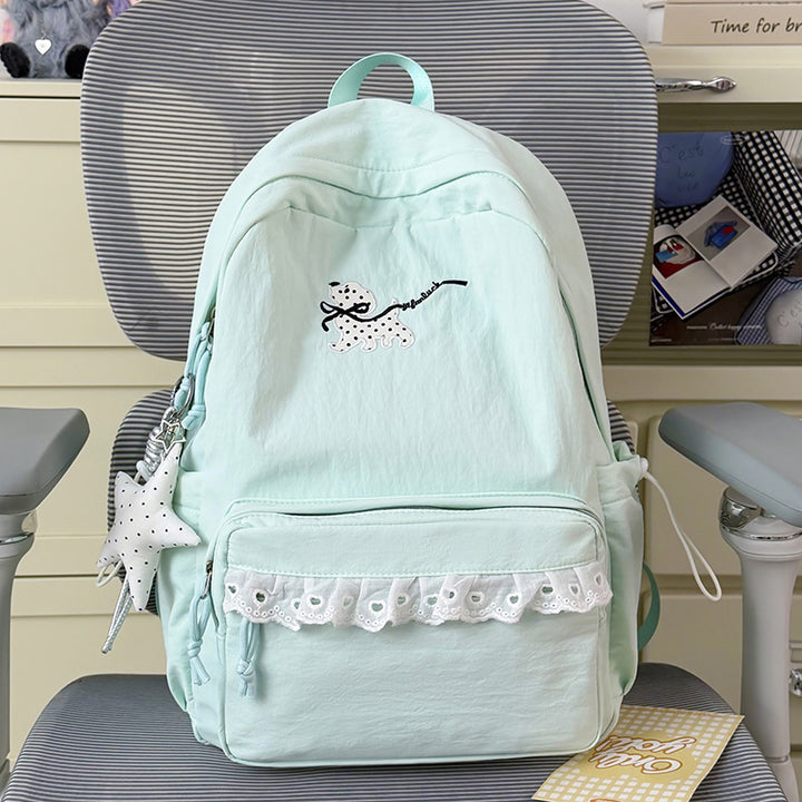 Stylish Embroidered Animal-Themed Backpack Kalsten