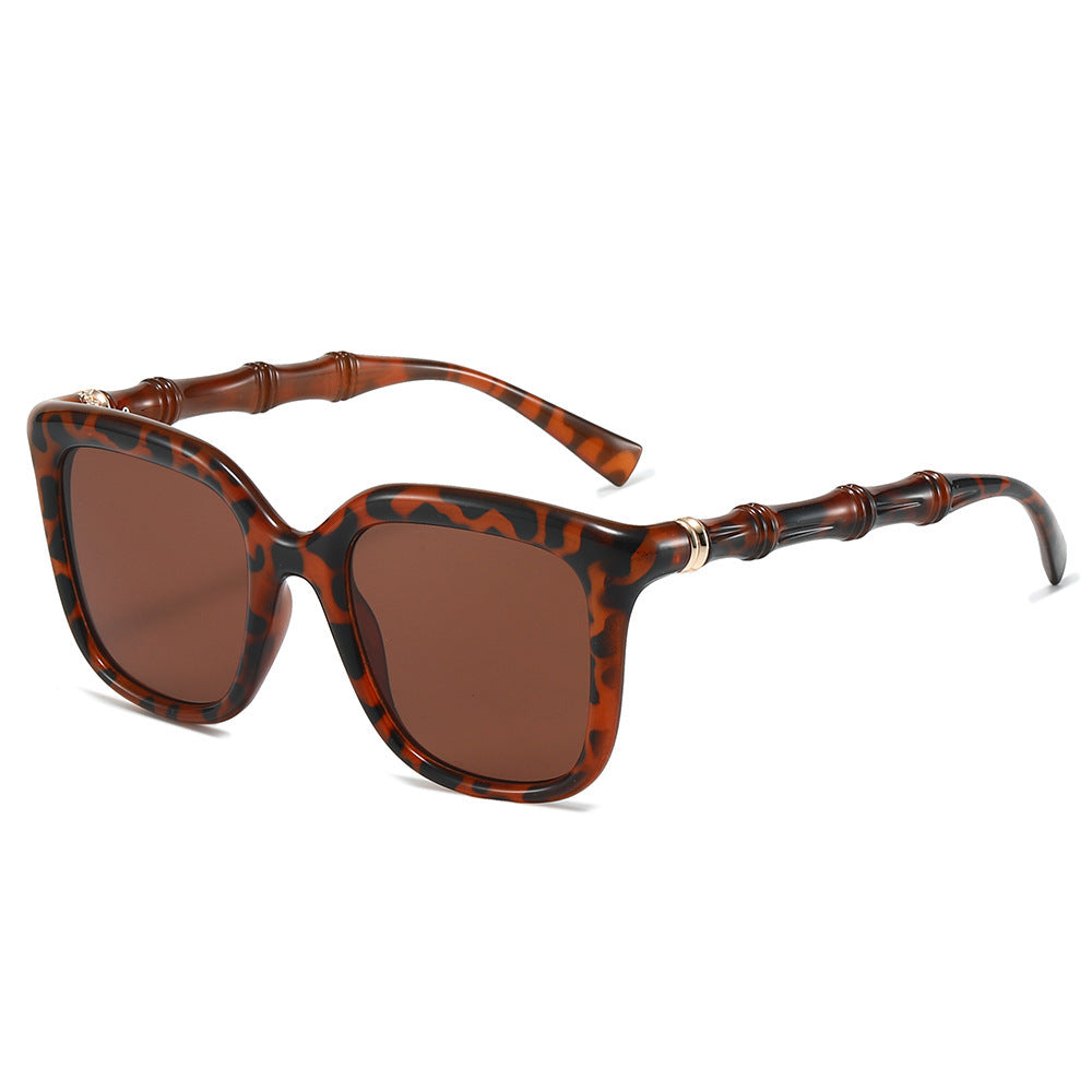 Bamboo-Style Oversized Sunglasses Kalsten
