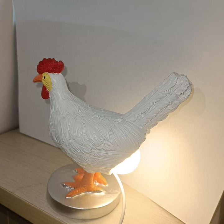 Table lamp in chicken shape Kalsten