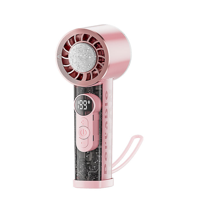 Unisex Portable Hand Fan with Digital Control Kalsten