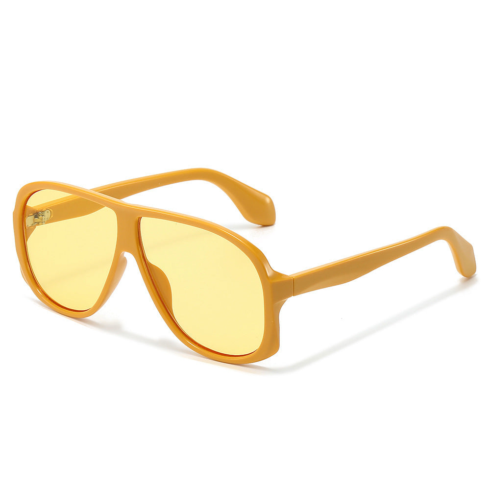 Stylish Oversized Shield Sunglasses Kalsten