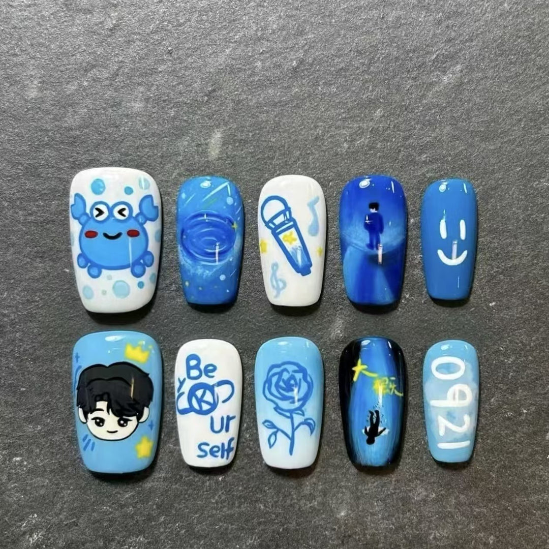 Creative Press-On Nail Art Collection Kalsten