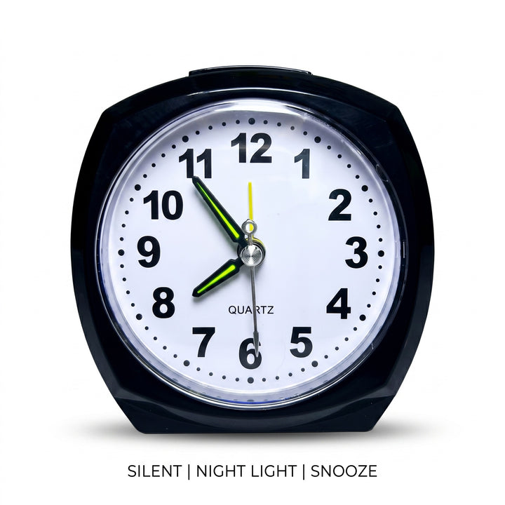 Analog alarm clock with night light and snooze function Kalsten