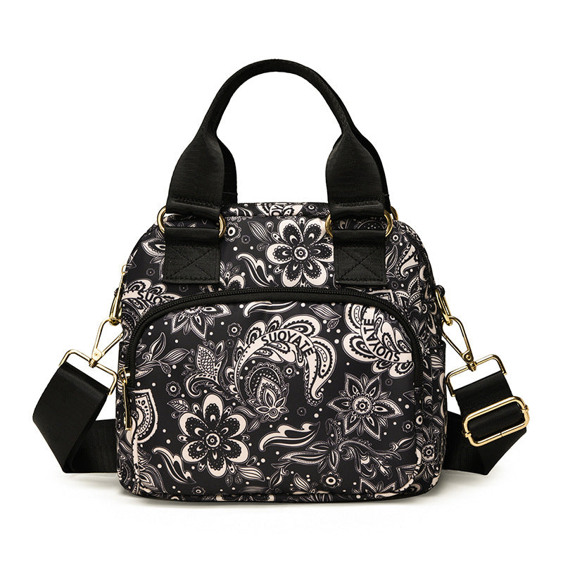 Stylish Floral Print Handbag Kalsten