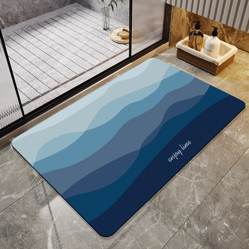 Motivational Phrase Bath Mat Kalsten