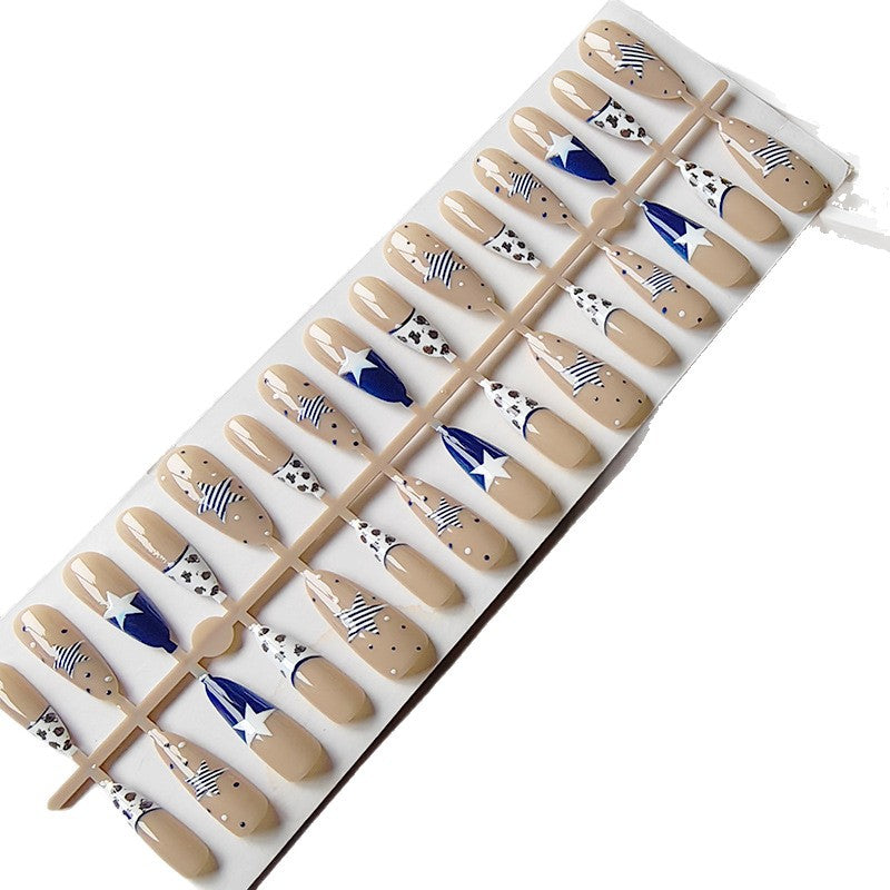Artificial nails in creative star design Kalsten