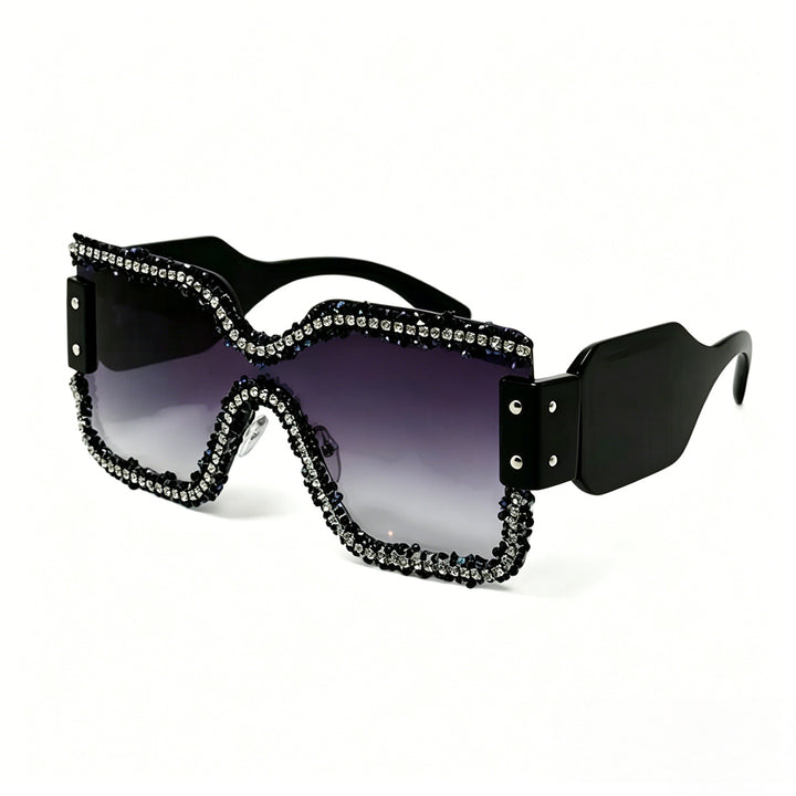 Women's fashionable safety glasses with unique crystal frame Kalsten