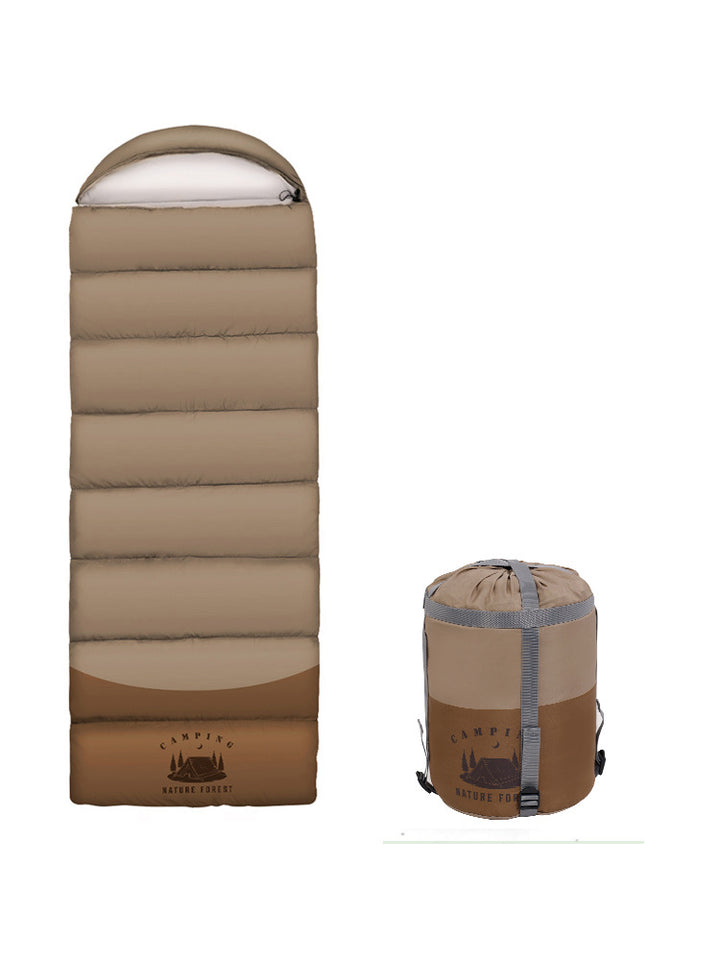 High-quality and warm sleeping bag with headrest Kalsten