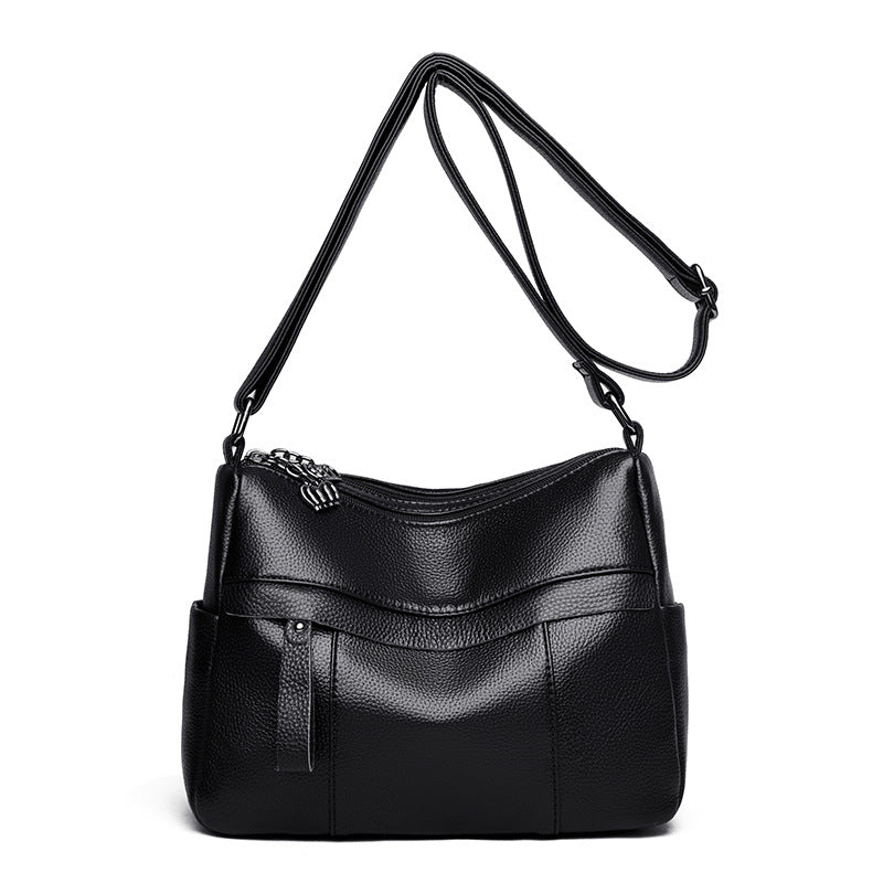 Elegant Multi-Pocket Shoulder Bag Kalsten